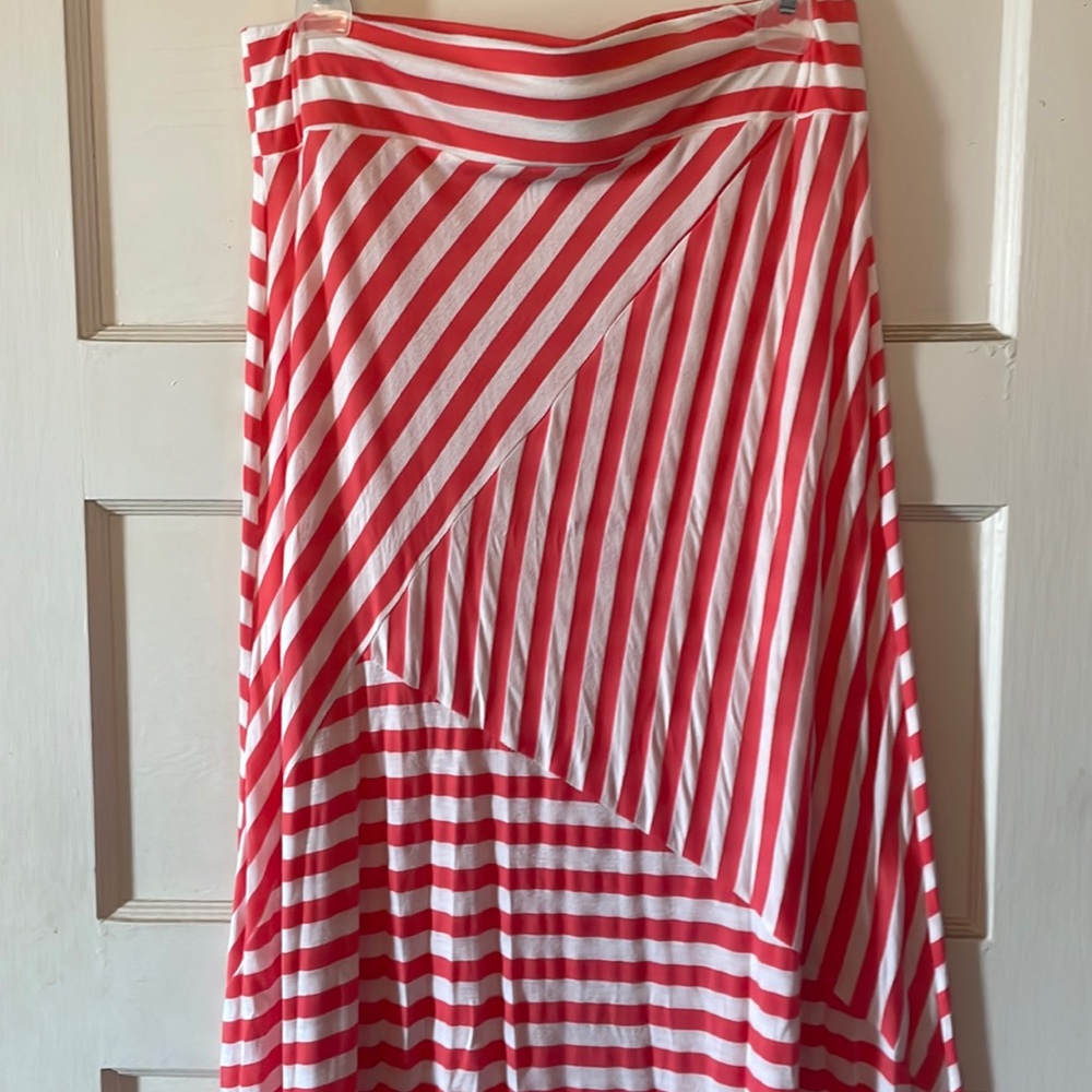 Stripped Maxi skirt